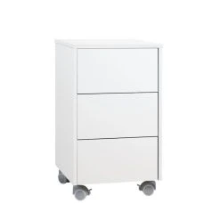 Hiipakka Ergo Laatikosto Pyörillä Valkoinen