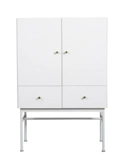 Rowico Glendale Kaappi Valkoinen/metalli -Anno Store 118727 a glendale skap