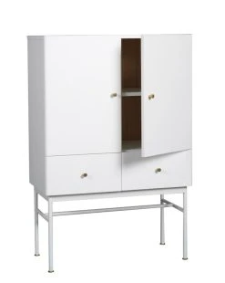 Rowico Glendale Kaappi Valkoinen/metalli -Anno Store 118727 det1 glendale skap