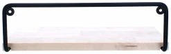 Kulmala-Tuote Ilma Seinähylly 40 Cm Musta/koivu -Anno Store 150152 5
