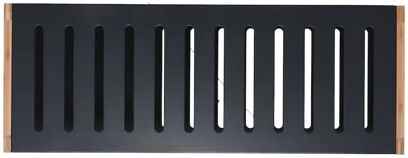 Veke Lovi Kenkäteline 2-tasoa, Musta/tammi 3 Veke Lovi Kenkäteline 2-tasoa, Musta/tammi - Image 2