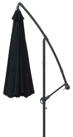 4Living Banana Aurinkovarjo 3m Musta -Anno Store 229295 a 01