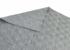 K&M Gåsöga Villamatto 135x195cm Harmaa