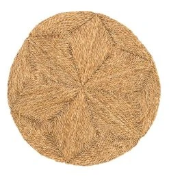 4Living Kaislamatto Pyöreä 90 Cm -Anno Store 303434 4living kasilamatto 90cm naturalgimp