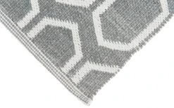 4Living Nikko Muovimatto 140x200 Cm Harmaa/valkoinen