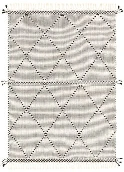 Fanni K Terva Matto 160x230 Cm Musta/valkoinen -Anno Store 334242