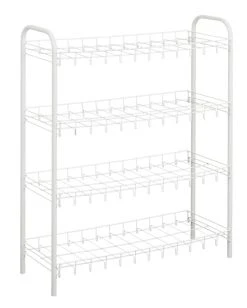 Metaltex Shoe Kenkäteline 4-tasoa, Valkoinen -Anno Store 365504 1