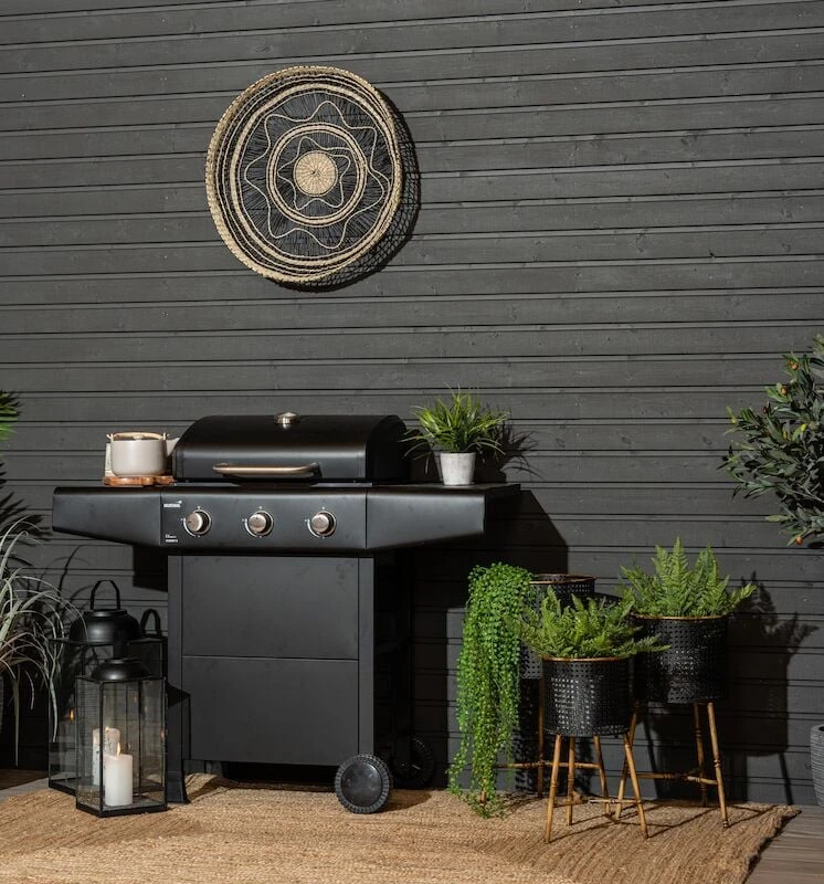 4living Lombok Kukkateline 3kpl Setti Musta/ruskea 4 4living Lombok Kukkateline 3kpl Setti Musta/ruskea - Image 2