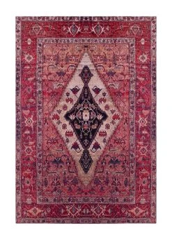 K&M K/M Tibet Afghan Matto 133x190 Cm Punainen -Anno Store 41353
