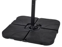 Outfit Täytettävä Sivuvarjon Paino 4-osainen Musta -Anno Store 48637 s 700x700