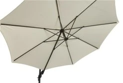 Outfit Andreas Sivuvarjo Ø3,5 M Luonnonvalkoinen