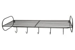 4Living Hattuhylly 5 Koukkua Musta