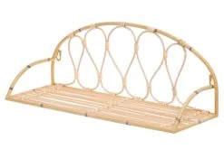 4Living Rottinkihylly Luonnonväri