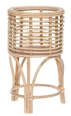 4Living Rottinki Kukkateline Pyöreä 48 Cm Luonnonväri -Anno Store 4Living rottinki kukkateline 48cm luonnonvari 2