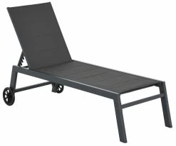 4Living Hilda Aurinkotuoli Tummanharmaa/musta -Anno Store 4living 4Living Hilda aurinkotuoli harmaa musta