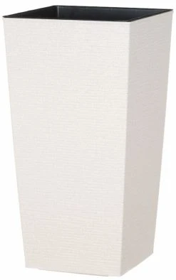 4Living Dluto ECO Korkea Ruukku 40x40x75,3 Cm Hiekka