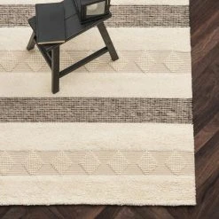 4Living Oktavia Villamatto 140x200 Cm Valkoinen/harmaa -Anno Store 4living oktavia matto 2