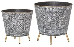 4Living Gloria Suojaruukku 2 Kpl Musta/valkoinen/kulta