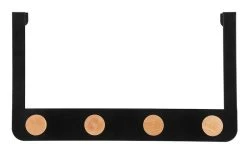 4Living Ovinaulakko 35x2,5x20 Cm Musta