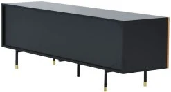 Veke Moda Tv-taso 150 Musta/tammi -Anno Store 641132 2