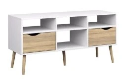 Tvilum Delta Tv-taso 120 Valkoinen/tammi -Anno Store 7539149ak 378694 web