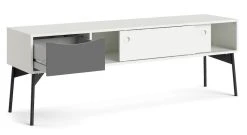 Tvilum Fur Tv-taso Valkoinen/harmaa -Anno Store 86132gogocn 749800