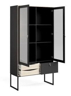 Tvilum Stubbe Vitriini 100 Musta/tammi -Anno Store 88201gmak 743583