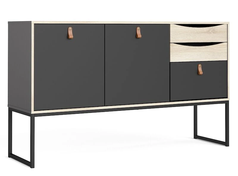 Tvilum Stubbe Senkki 150 Musta/tammi 4 Tvilum Stubbe Senkki 150 Musta/tammi - Image 2