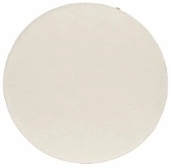 Anno Pyöreä Villamatto 100 Cm Luonnonharmaa