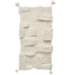 Anno Savu Villanukkamatto 70x140 Cm Luonnonvalkoinen 7 Anno Savu Villanukkamatto 70x140 Cm Luonnonvalkoinen -Anno Store Anno Savu villanukkamatto 70x140 l.valkoinen