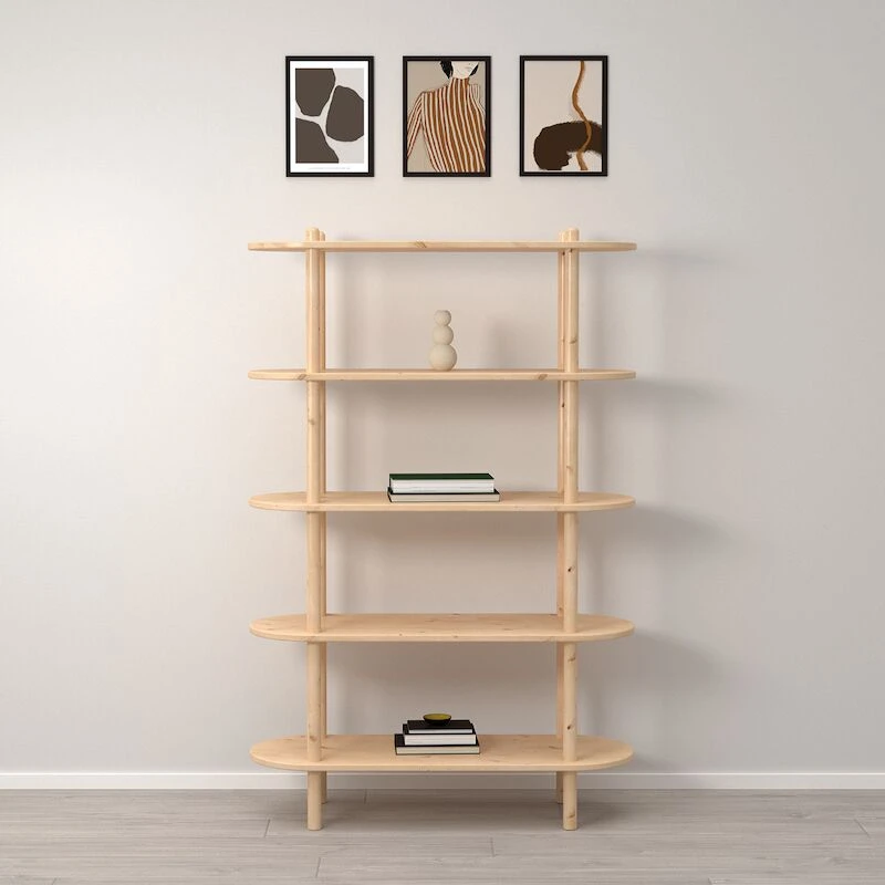 Veke Askel Avohylly 100x35x152 Cm Puuvalmis 5 Veke Askel Avohylly 100x35x152 Cm Puuvalmis - Image 3