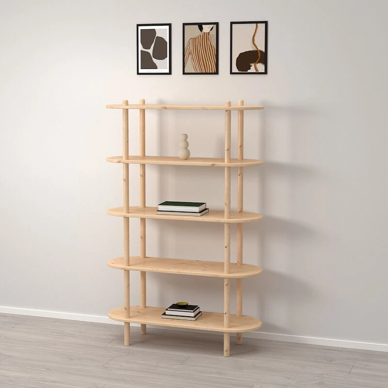 Veke Askel Avohylly 100x35x152 Cm Puuvalmis 3 Veke Askel Avohylly 100x35x152 Cm Puuvalmis