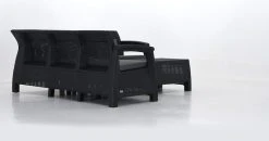 Keter Corfu Kulmasohvaryhmä, Grafiitin Harmaa -Anno Store Corfu kulmasohvaryhma grafiitin harmaa 2 0