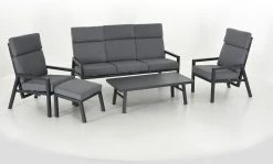 Veke Havu Sohvaryhmä Mekanismituoleilla Musta/harmaa -Anno Store Designlink Havu sohvaryhma mekanismituoleilla musta harmaa 642856 1 1