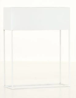 Veke Pihka Kukkateline Valkoinen Metalli -Anno Store Designlink Pihka kukkateline valkoinen metalli642504 1 0