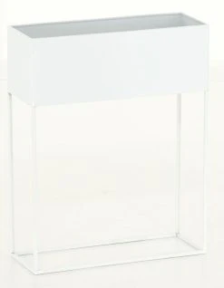 Veke Pihka Kukkateline Valkoinen Metalli -Anno Store Designlink Pihka kukkateline valkoinen metalli642504 1 1