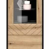 Eureka Dumont Vitriini 54x39x178 Cm Tammi/musta -Anno Store Dumont vitriini edesta 1