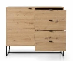 Eureka Fore Senkki 103x39x89 Cm Tammi/musta -Anno Store Fore senkki 103x39x89 cm tammi musta 3