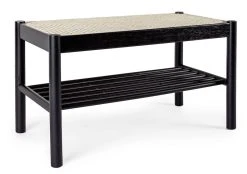 Veke Harland Kenkäteline Musta/rottinki -Anno Store Harland kenkateline musta rottinki