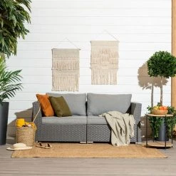 Veke Hede 2-istuttava Sohva Tummanharmaa/harmaa -Anno Store Hede 2 istuttava sohva tummanharmaan harmaa miljoossa web 7