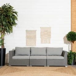 Veke Hede 3-istuttava Sohva Tummanharmaa/harmaa -Anno Store Hede 3 istuttava sohva tummanharmaan harmaa miljoossa web 18