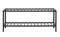 House Nordic Vita Kenkäteline 2-tasoinen Musta -Anno Store House nordic vita kenkateline 2 tasoinen musta