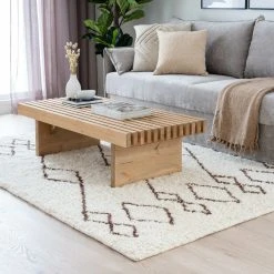 Veke Kaamos Villamatto 140x200 Cm Luonnonvalkoinen/ruskea -Anno Store Kaamos villamatto miljoossa web pete 8