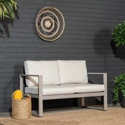 Veke Kallas 2-istuttava Sohva Greige, Hiekka Pehmusteet -Anno Store Kallas 2 istuttava sohva greige hiekka miljoossa web 7