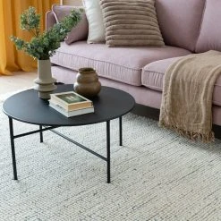 Veke Kuutamo Villamatto 140x200 Cm Luonnonvalkoinen/farkku -Anno Store Kuutamo villamatto miljoossa 9