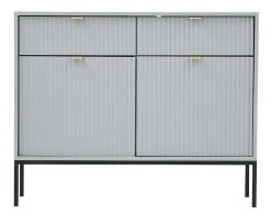 Veke Latte Lipasto 104x39x83 Cm Harmaa -Anno Store Latte harmaa lipasto 2