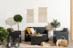 Veke Lupiini Sohvaryhmä Grafiitti