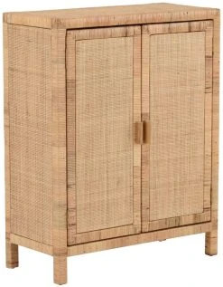 Bella Luna Marbella Rottinkikaappi 2-ovinen Luonnonväri -Anno Store Marbella rottinkikaappi 2 ovinen luonnonvari 1