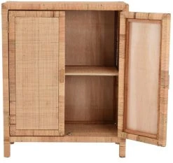 Bella Luna Marbella Rottinkikaappi 2-ovinen Luonnonväri -Anno Store Marbella rottinkikaappi 2 ovinen luonnonvari 2