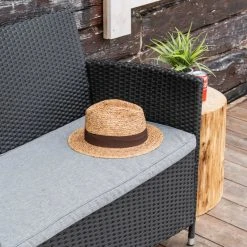 Veke Meri 2-istuttava Sohva Musta, Harmaa Pehmuste -Anno Store Meri 2 istuttava sohva miljoossa web 9